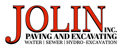 Jolin Paving & Excavating, Inc. Excavating Hydro-Excavation & Vacuum Services, Water, Sewer Logo