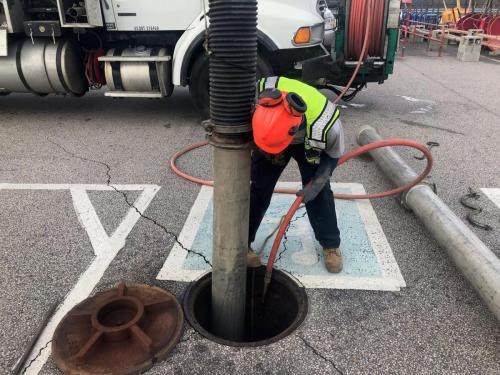 Manhole Cleaning